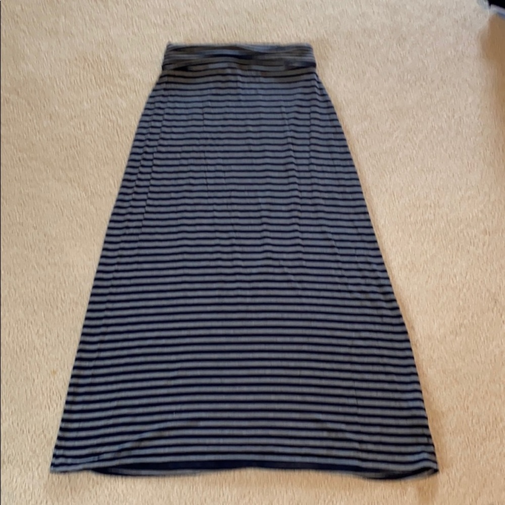 J. Crew Maxiskirt In Stripe